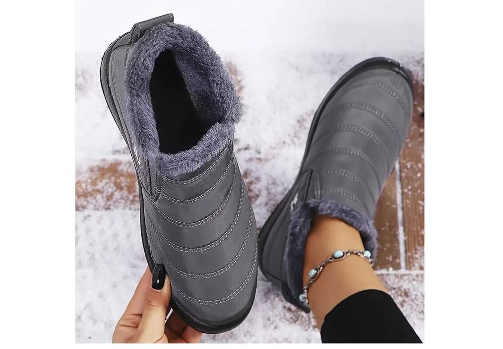 dziecięce buty zimowe ocieplane nieprzemakalne nowe/35/zielone