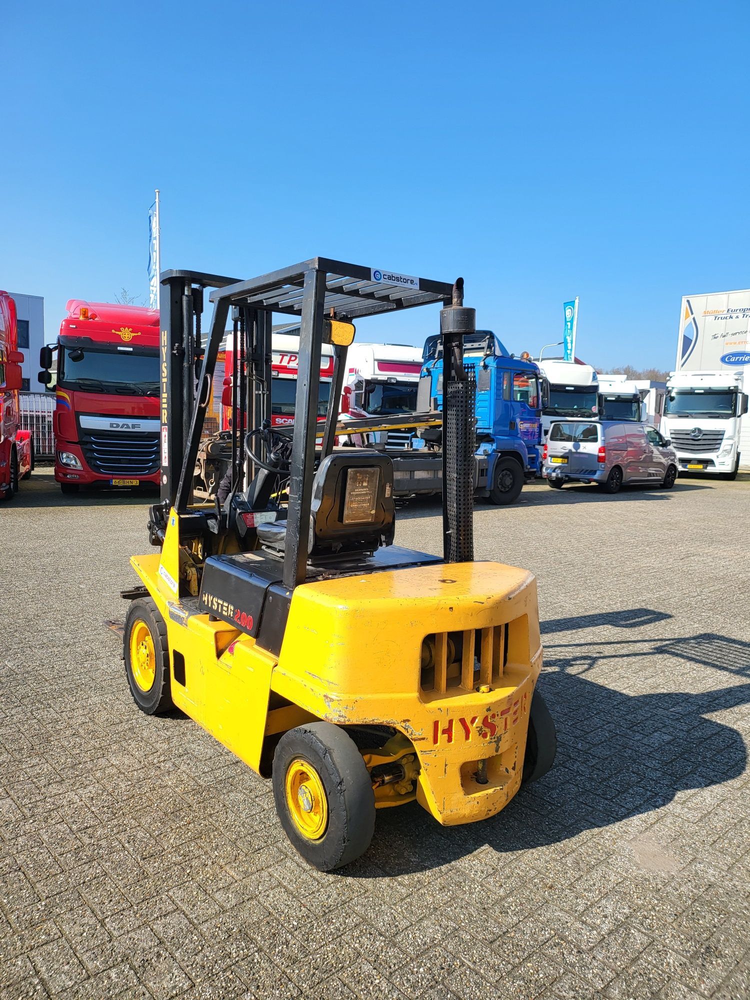 Wózek widłowy Hyster H 2.00XL diesel jak nowy sprowadzony