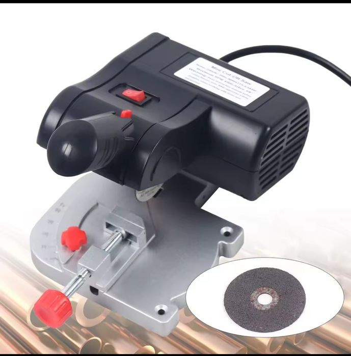 Mini Serra de Esquadria Circular 4500 RPM para Madeira e Metal - Nova