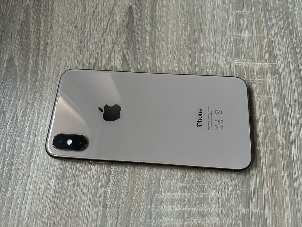 iPhone XS złoty - stan idealny