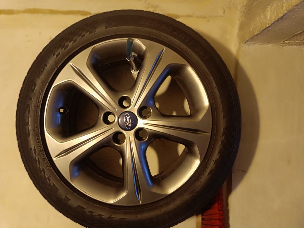 Oryginalne graphitowe grafitowe alufelgi Ford 17 cali 17" S-Max