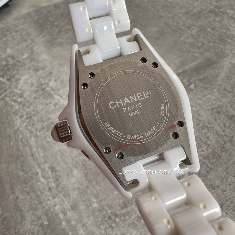 Женские керамические часы Chane1 J12