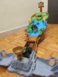 Tor samochodowy Hot Wheels Monster Trucka Wyścig tytanów