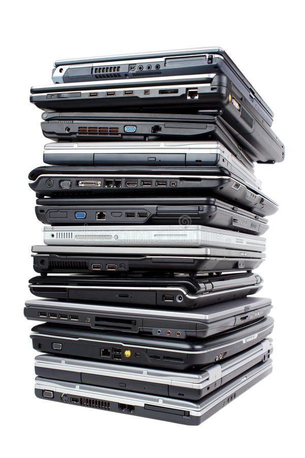 Computadores portáteis antigos para aproveitamento de spares