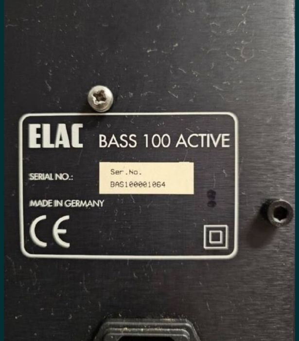Aktywny subwoofer Elac Bass 100 Activ
