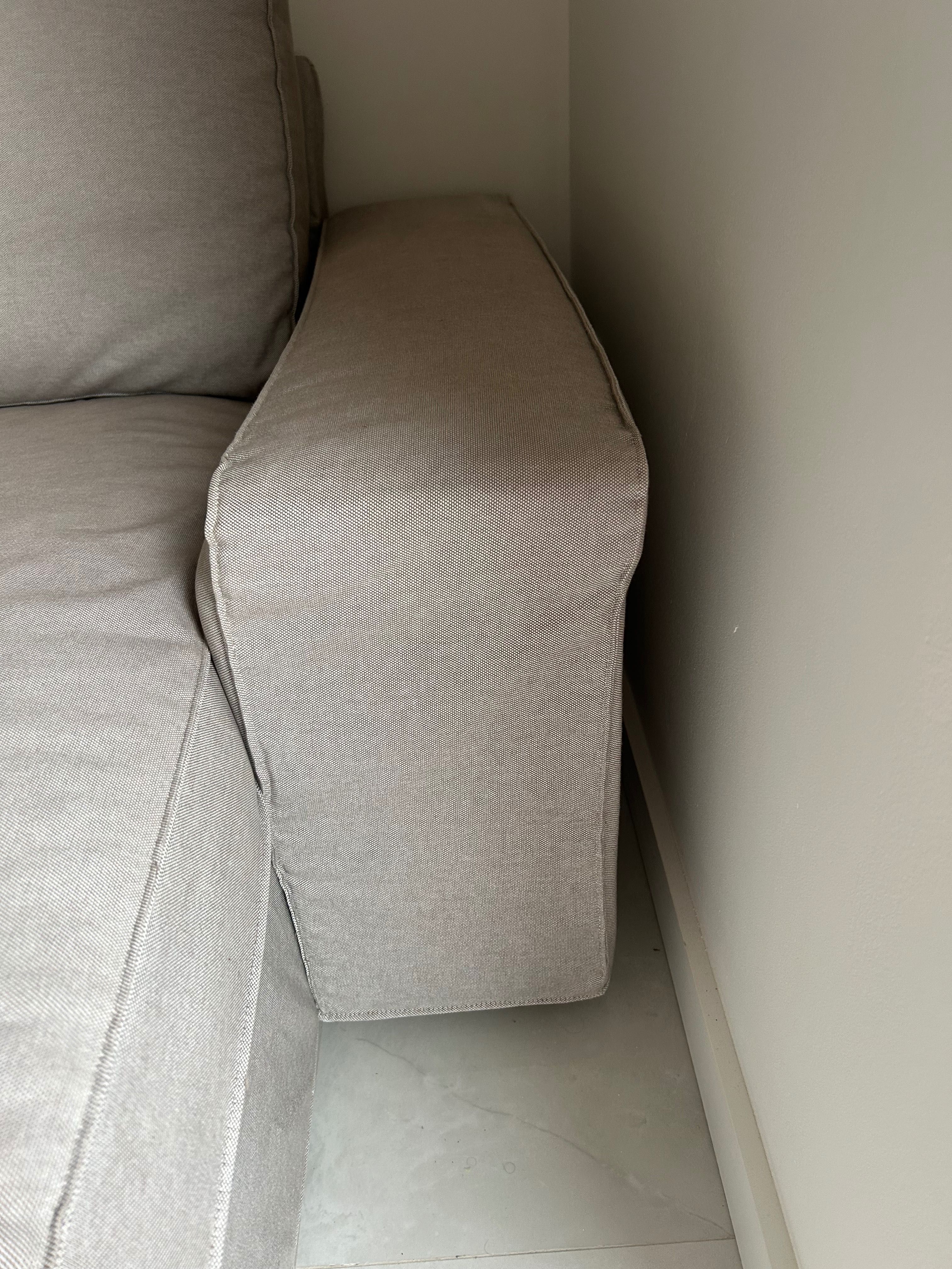 Narożnik modułowy szary Kivik Ikea
