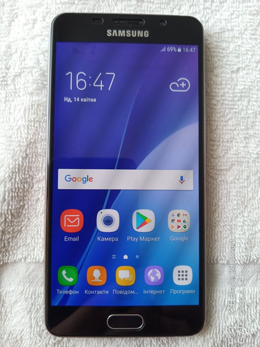 Samsung Galaxy A5(2016)-510F/NFC/2-16GB/2 sim-4G,LTE+НОВЫЙ АКУМУЛЯТОР!