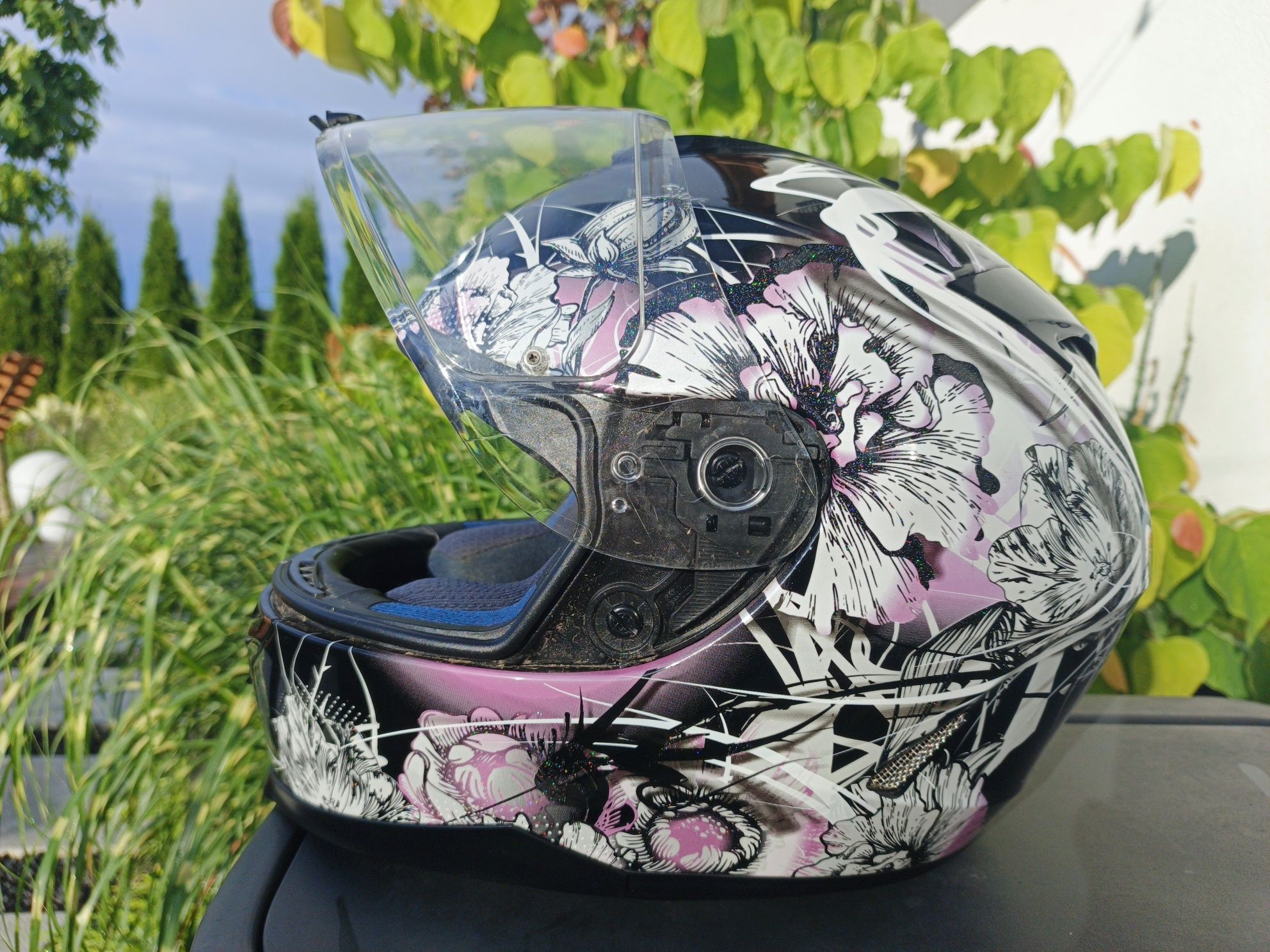 Kask Motocyklowy HJC róż S