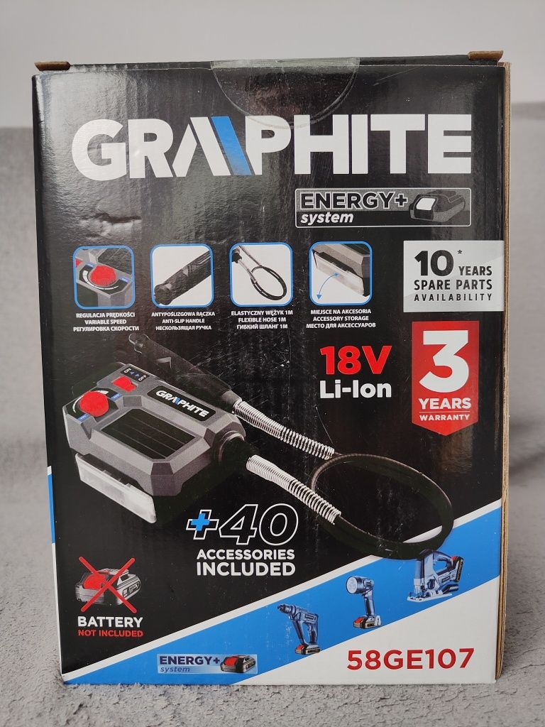 GRAPHITE Multiszlifierka 58GE107 | NOWA