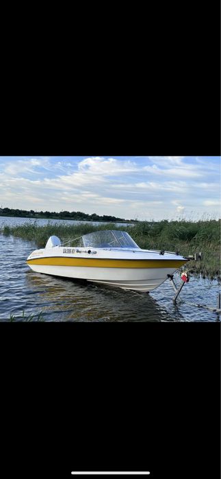 Катер Волна 490 м з двигуном evinrude 75