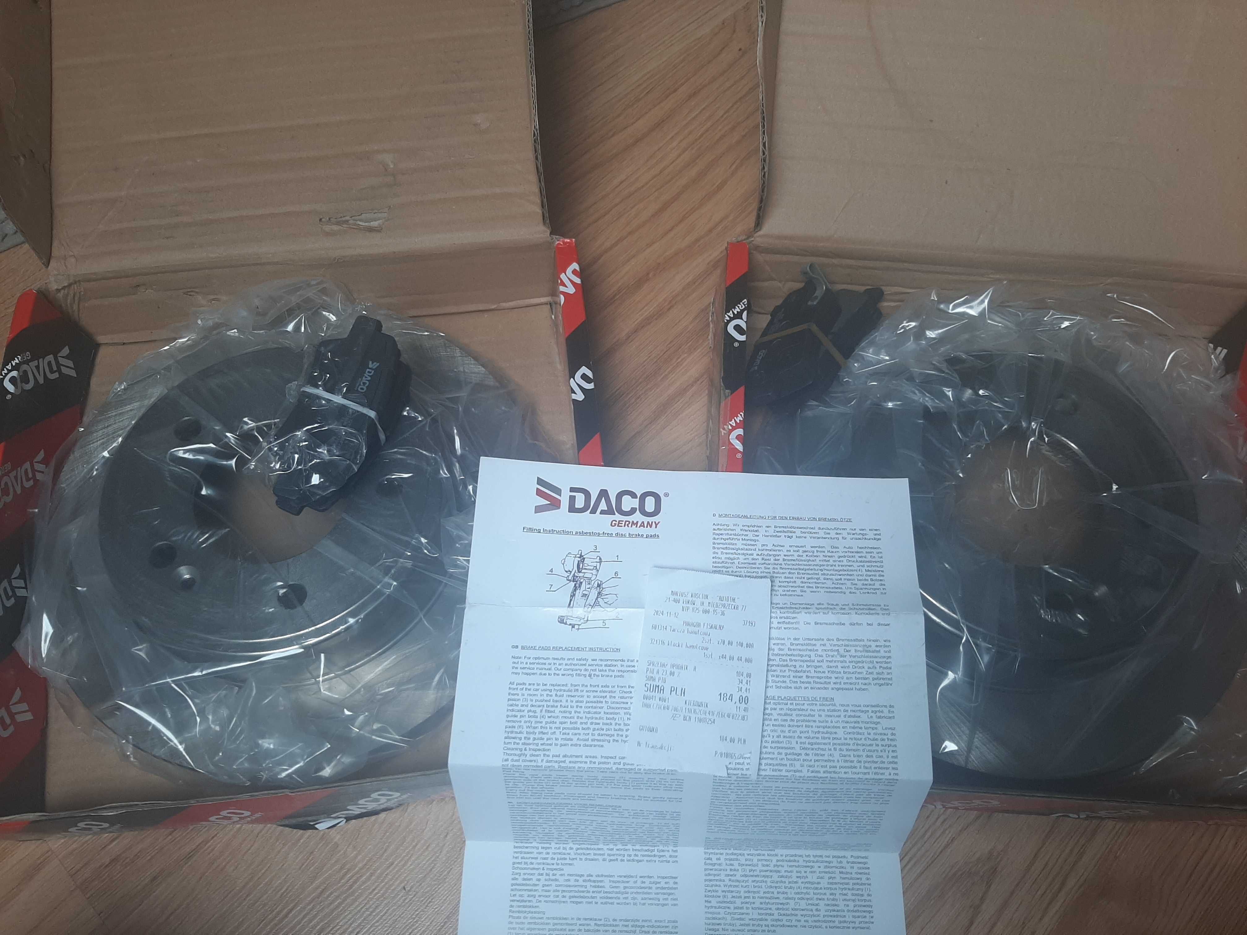 Tarcze i klocki hamulcowe tył HYUNDAY i30/KIA ceed