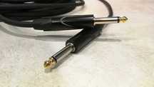 Przewód kabel liniowy mikrofonowy JACK-JACK TS mono instrumen, -0,3m