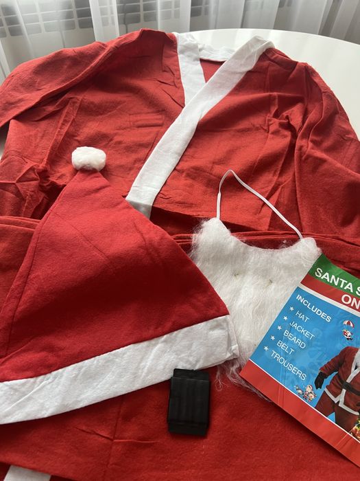 Strój Świętego Mikołaja / nowy/ okazja