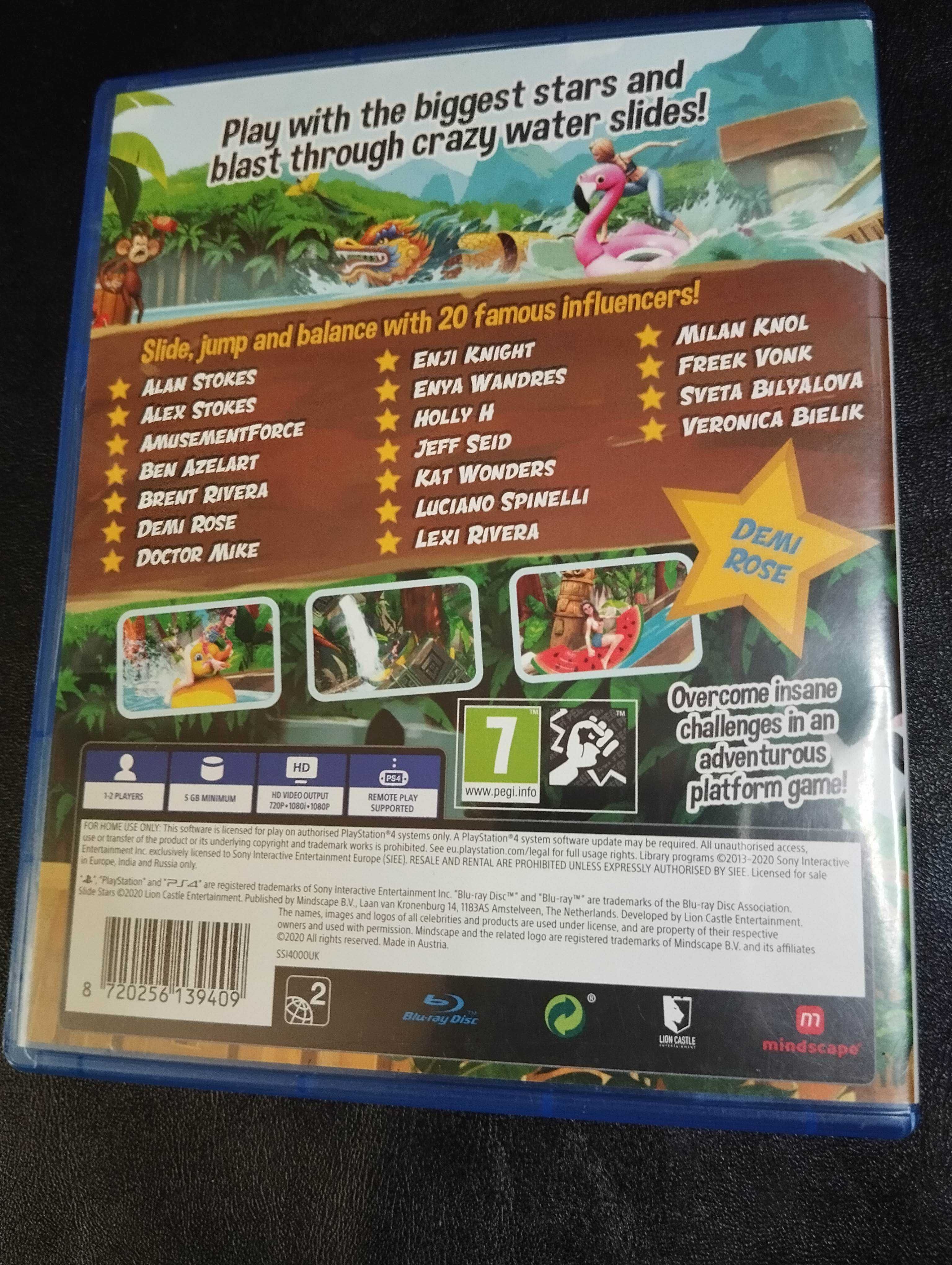 Slide Stars - PS4 PS5 - zręcznościowa, duży wybór gier Play Station