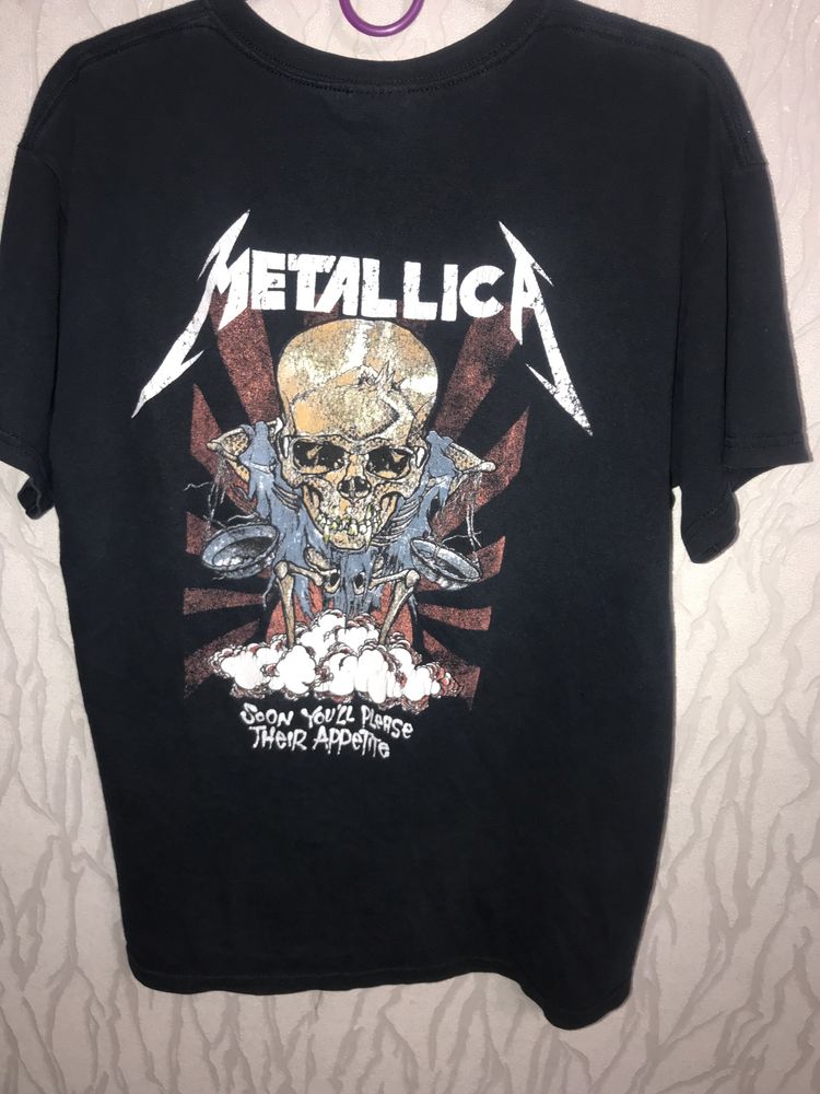 мерч рок группы Metallica vintage