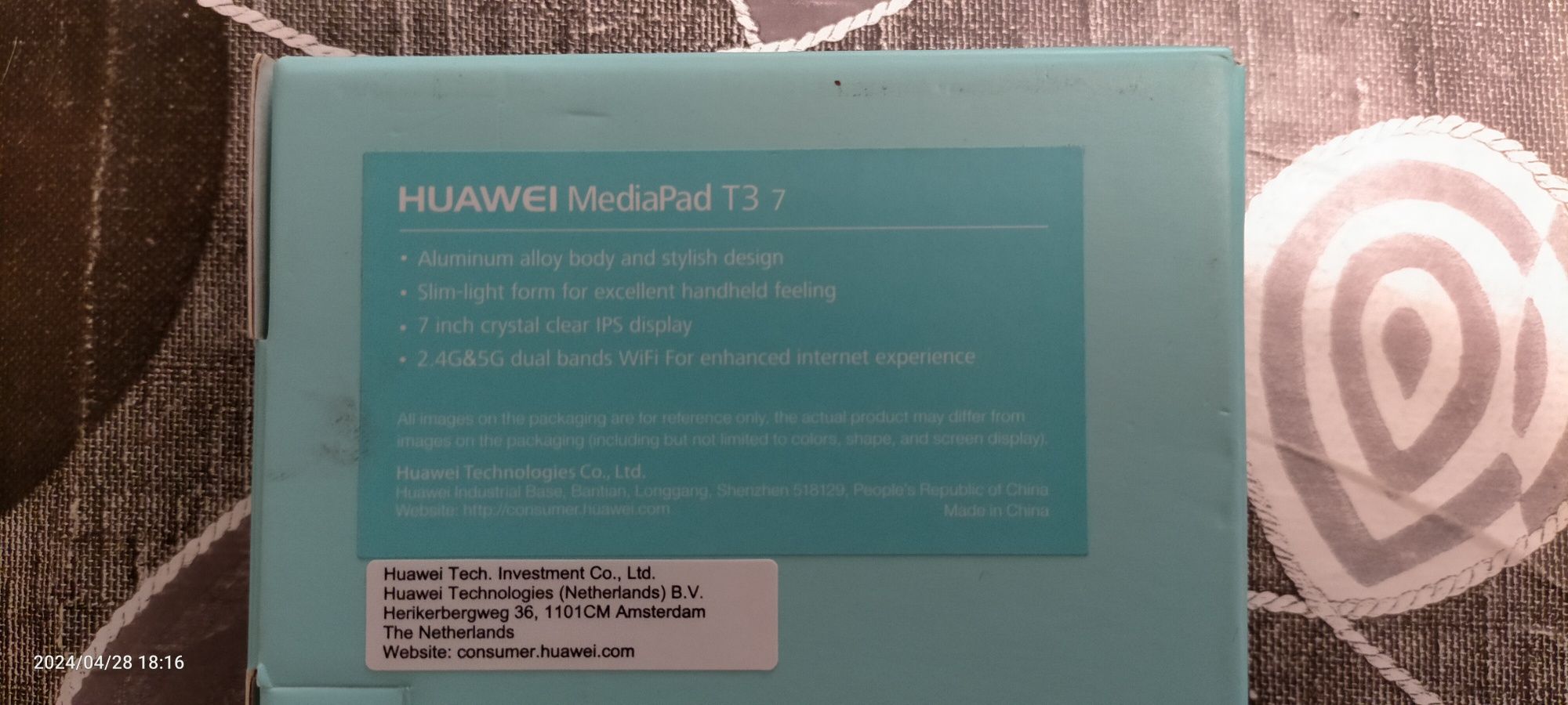 Tablet Huawei mediapad T3 7" (polegadas)