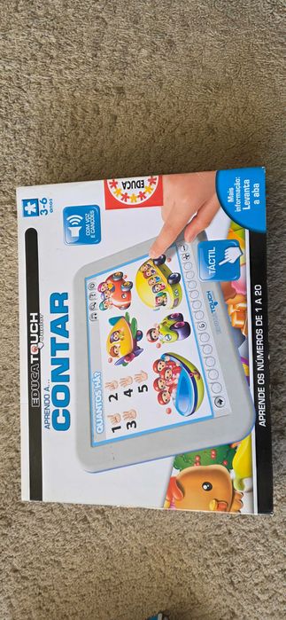 Jogo EDUCA TECH Junior Aprende a Contar 3-6 Anos #NATAL