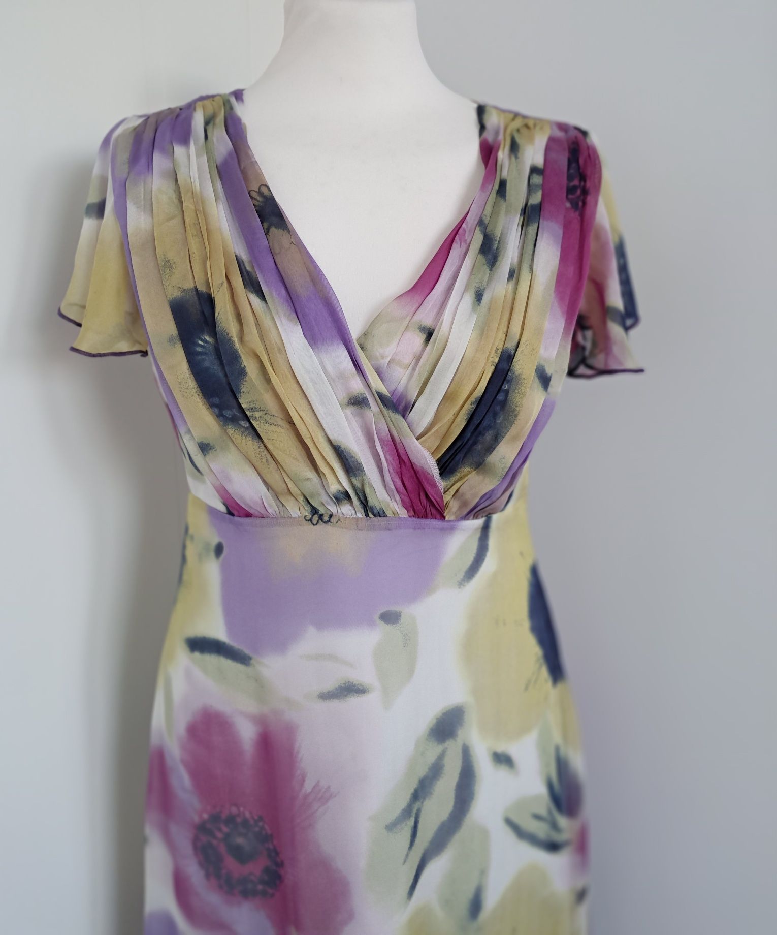 Suknia jedwabna Molton 36/38