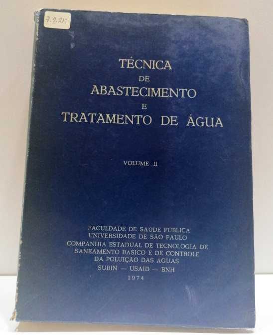 Técnica de Abastecimento e Tratamento de Agua - Volume II