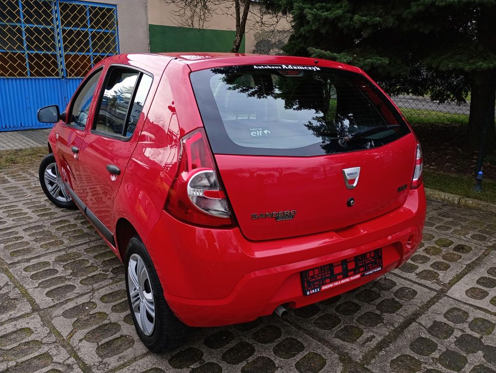 Zadbana Dacia Sandero 1.4 MPI*Wspomaganie* Niski Przebieg !