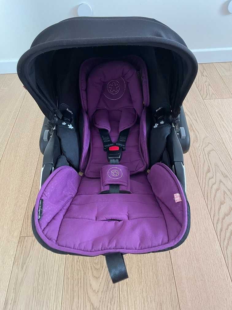 Fotelik samochodowy Kiddy Evoluna i-Size + baza isofix