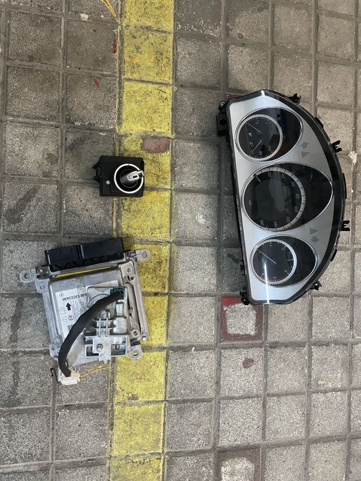 Parachoques, grelha, air bags mercedes w204