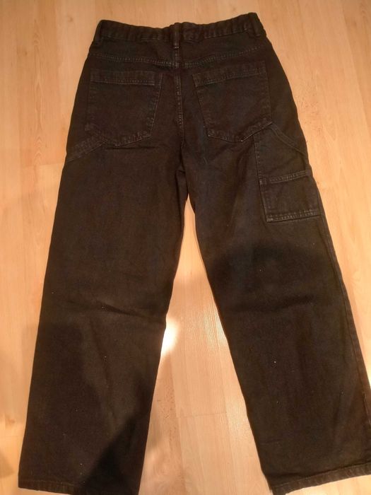 Spodnie jeansowe czarne rozmiar 164