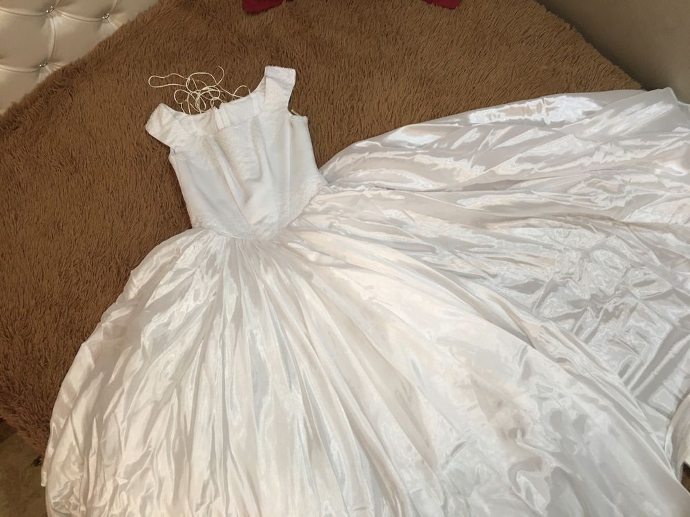 Свадебное платье, бисер