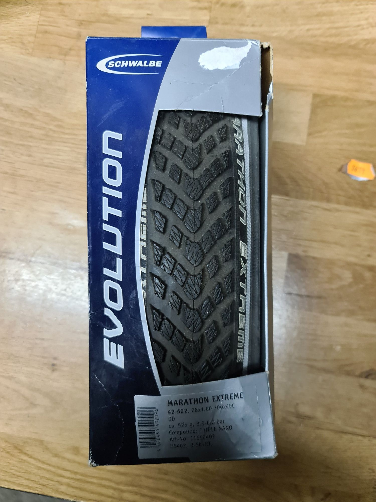 Opona SCHWALBE evolution marathon extreme 28x1.60 nowa