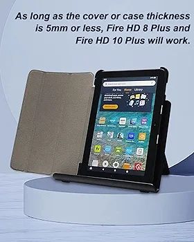 Bezprzewodowa stacja ładująca o mocy 15 W dla Fire HD 8-Plus 10plus
