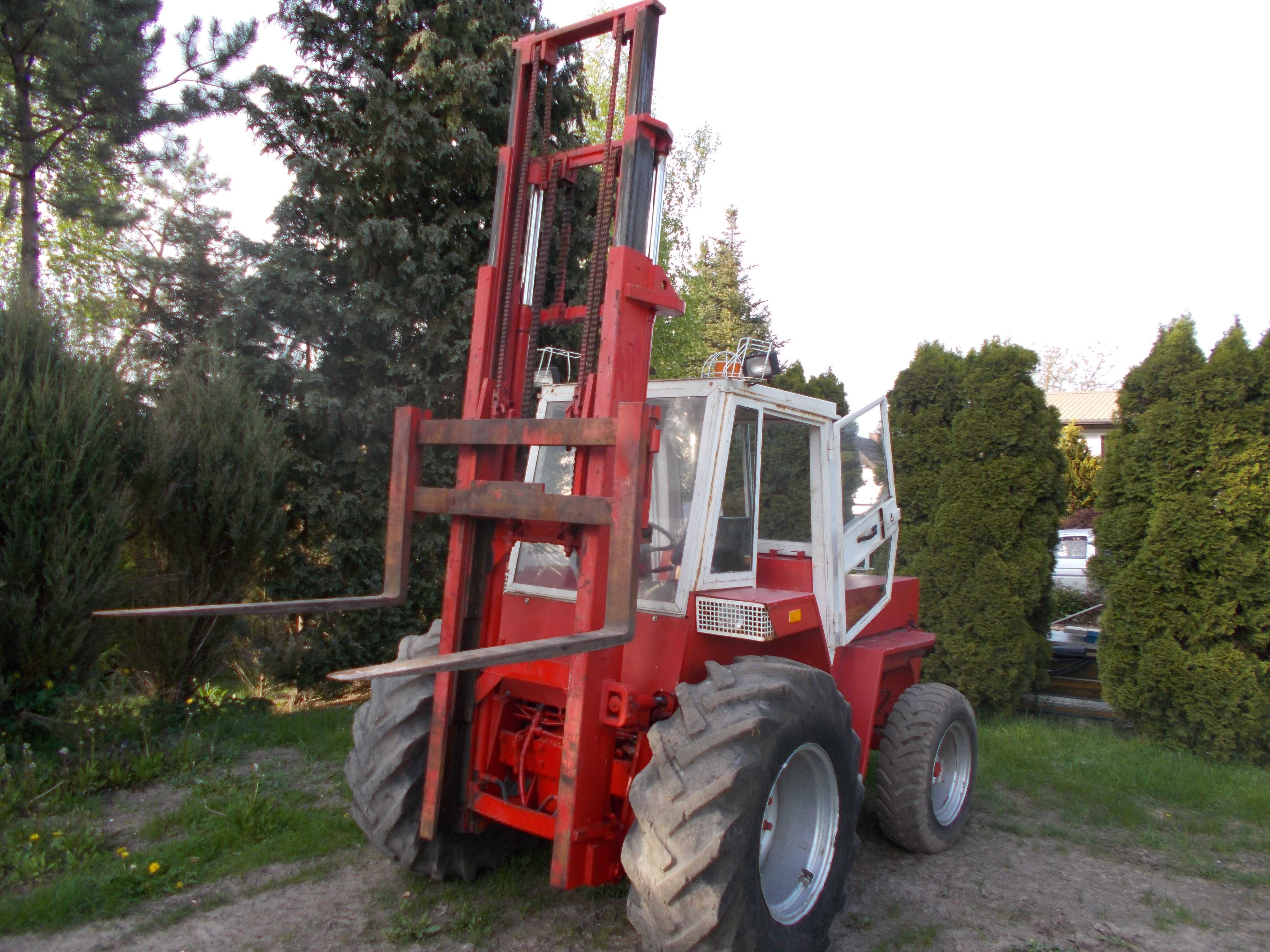 Wózek widłowy terenowy MANITOU