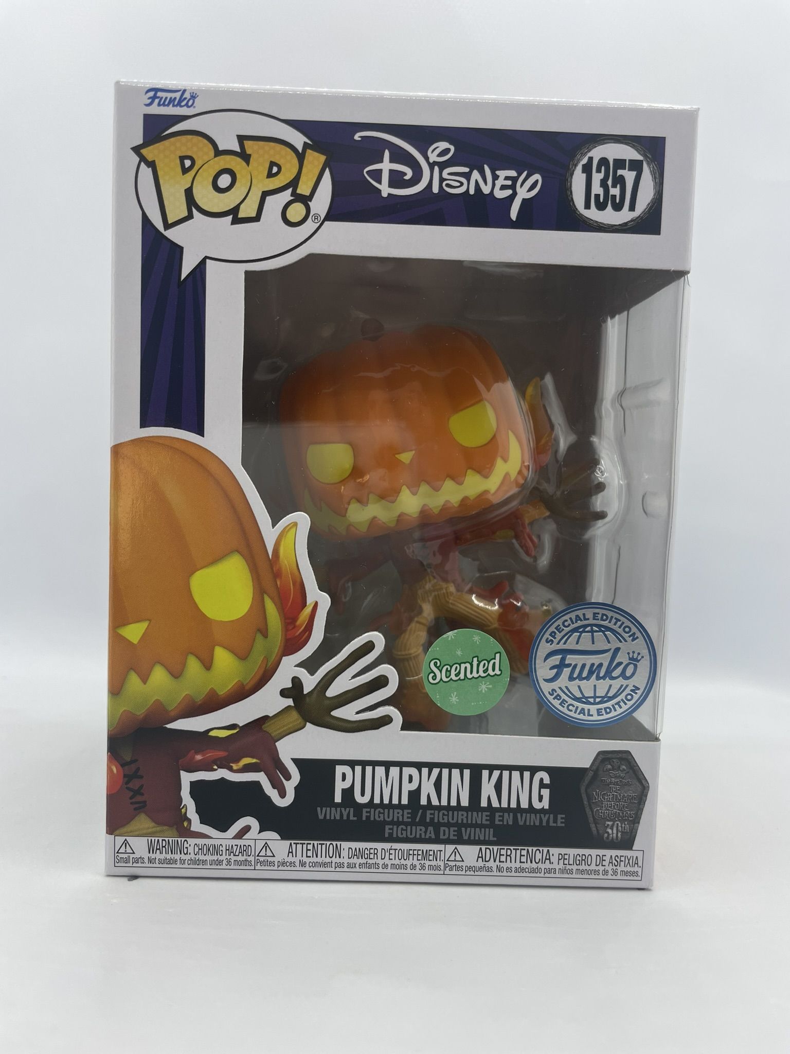 Funko Pop Disney 1357 Pumpkin King scented #1