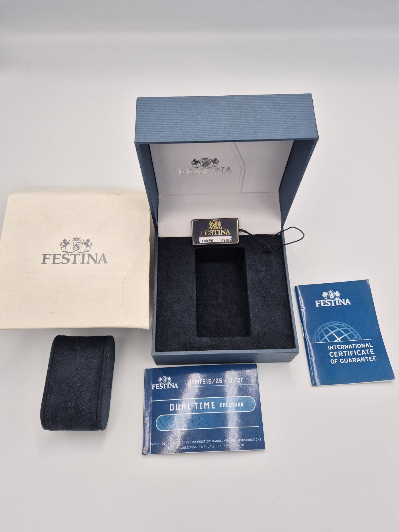 Zegarek męski Festina Chronograph F16489/1 F16489-1