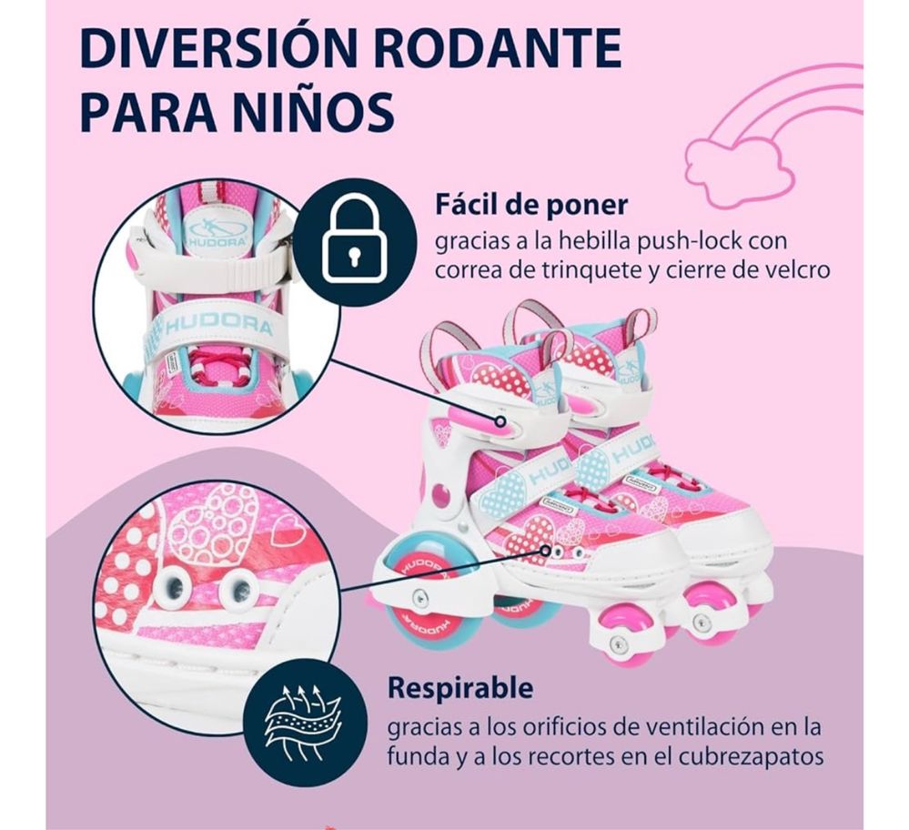 Patins Criança | como Novos