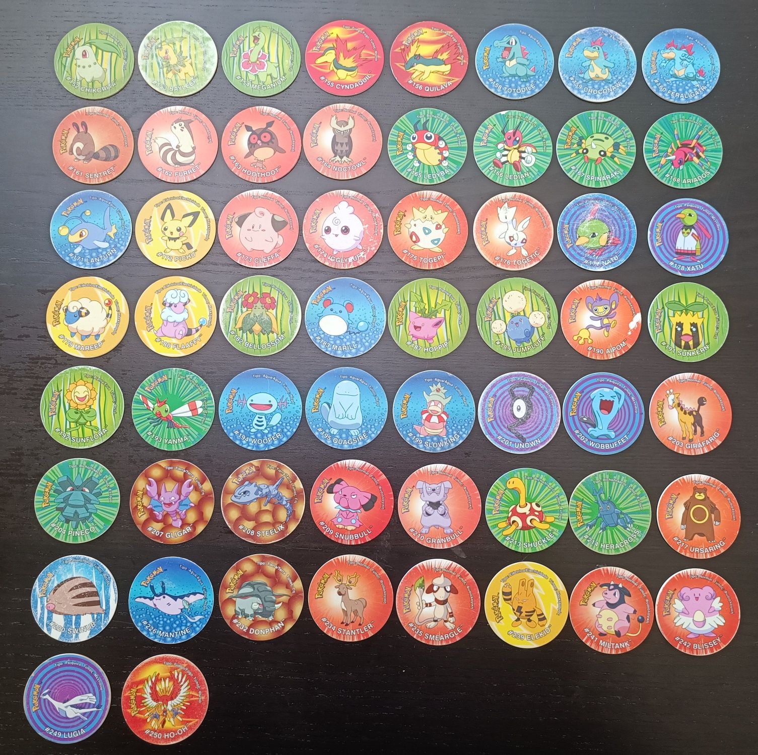 Tazos Pokémon 3 - 58/70