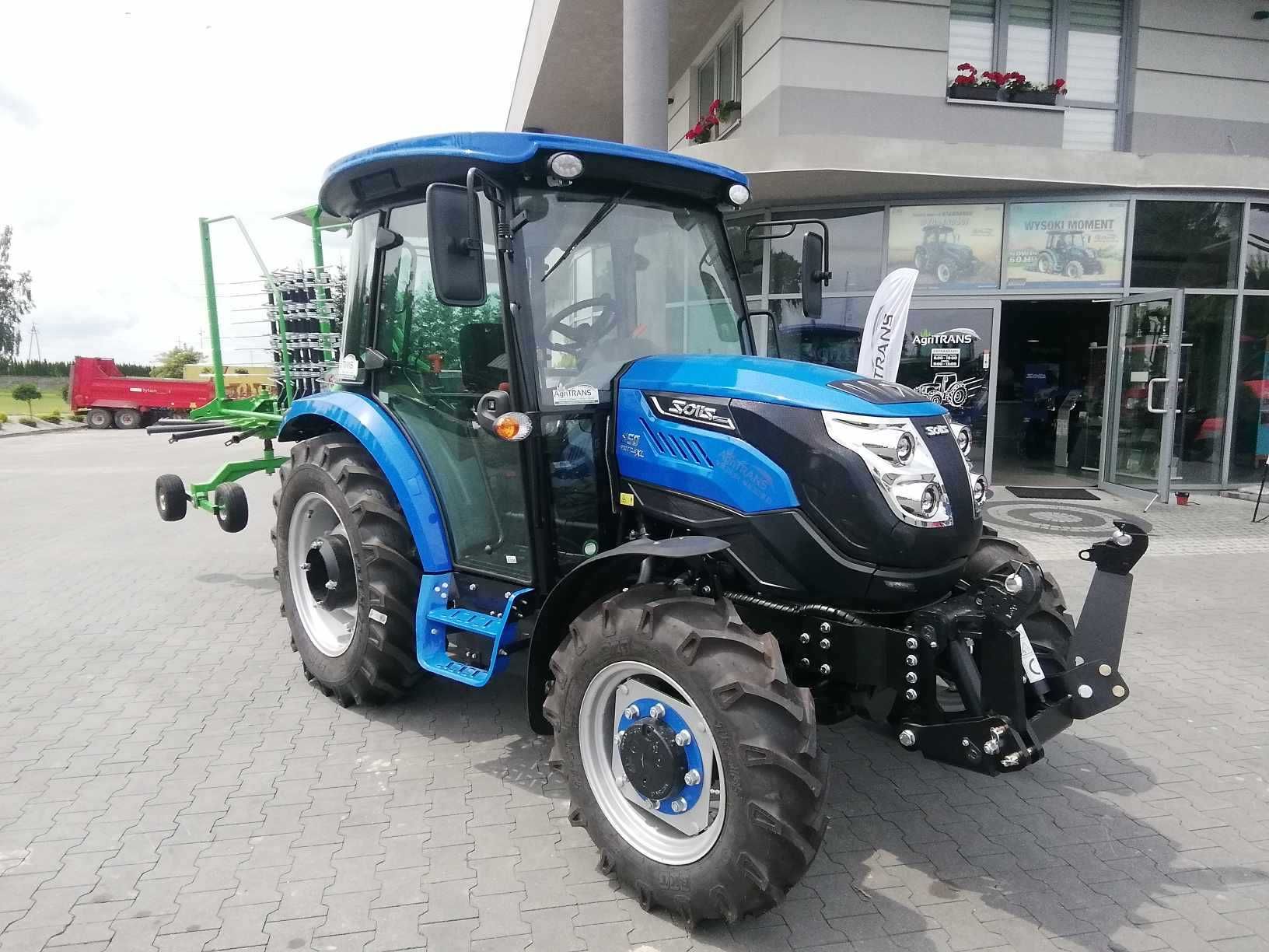 Ciągnik rolniczy SOLIS 60 4WD, 58 kM, wersja limitowana BLACK PANTHER