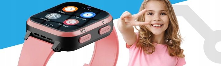 Smartwatch Zegarek Dla Dzieci Forever Gps Wifi 4 Kids Look Me Kw-510 R