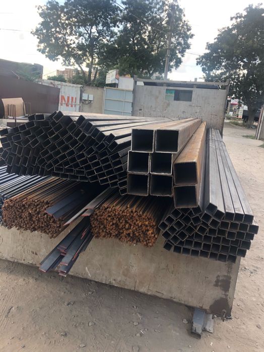 Металлопрокат в ассортименте (уголок, швеллер, проф. труба