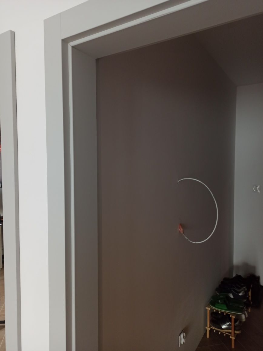Ościeżnica tunel szary castorama Toscania 80 cm
