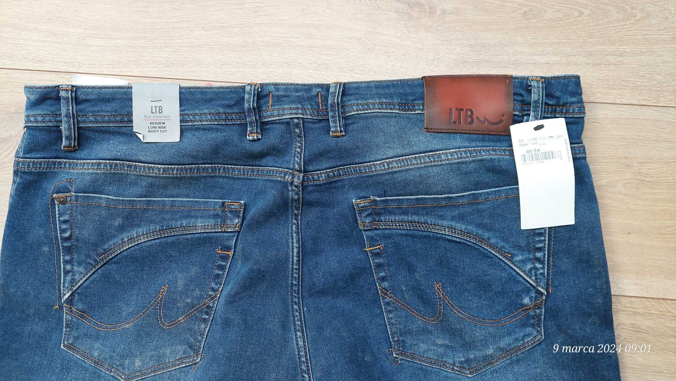 Spodnie Jeans LTB rozmiar 40/34 z Half Price - przymierzane