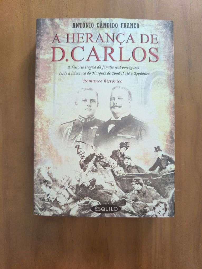 Livro " A Herança de D. Carlos"