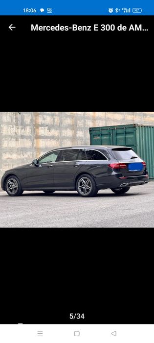 Mercedes E300de AMG plug in