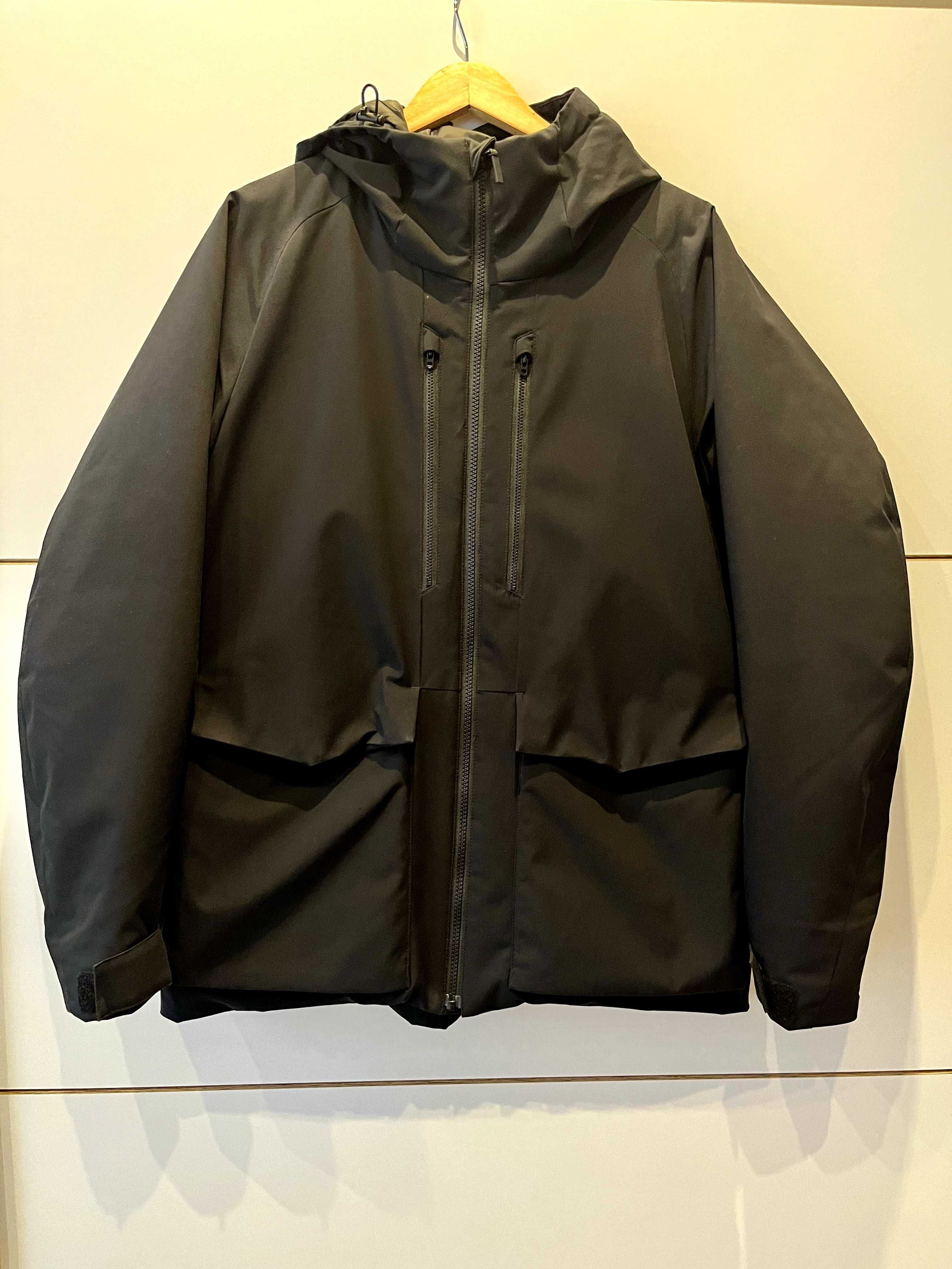 Parka UNIQLO Hybrid Down 3DCut czarna (rozmiar M)