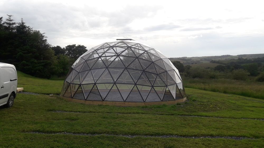 Estrutura Geodésica Madeira - Dome