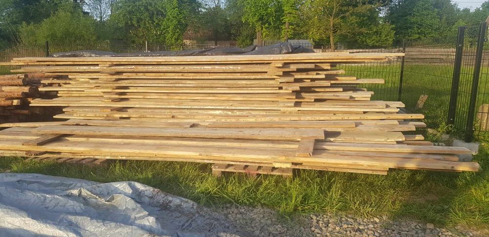 Deski po pierwszym stropie