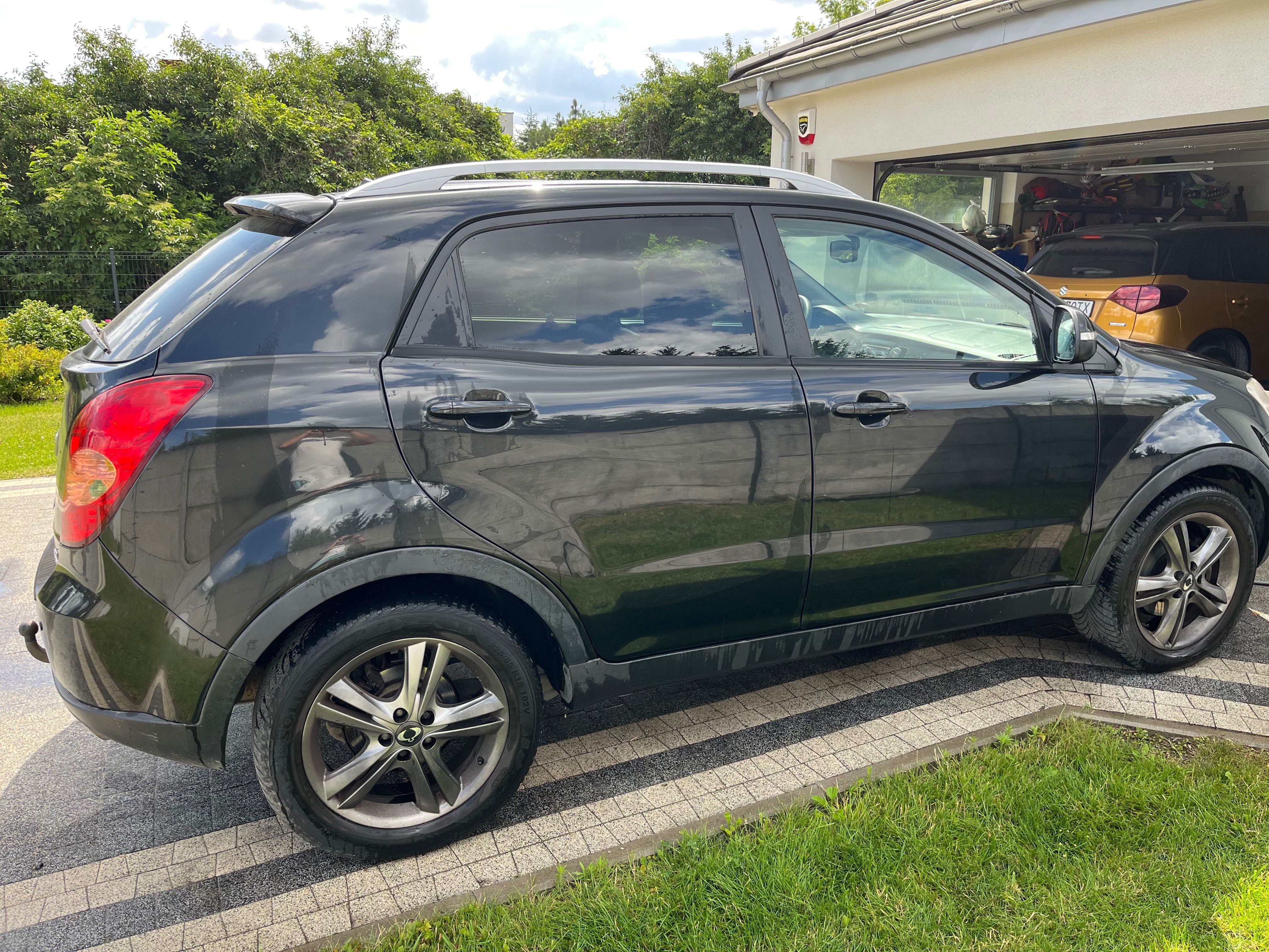 Ssangyong korando 2.0exdi awd 175KM, uszkodzony
