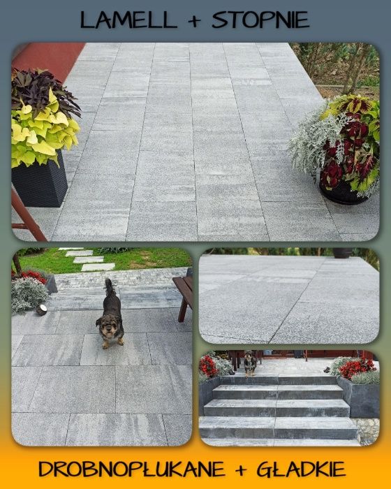 Kostka brukowa Polbruk Napoli 6cm grafit Ideo Trento Commix Nostalit