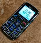 Dla seniora telefon MM461BB, jak NOWY, stacja ładująca (kieszeń)