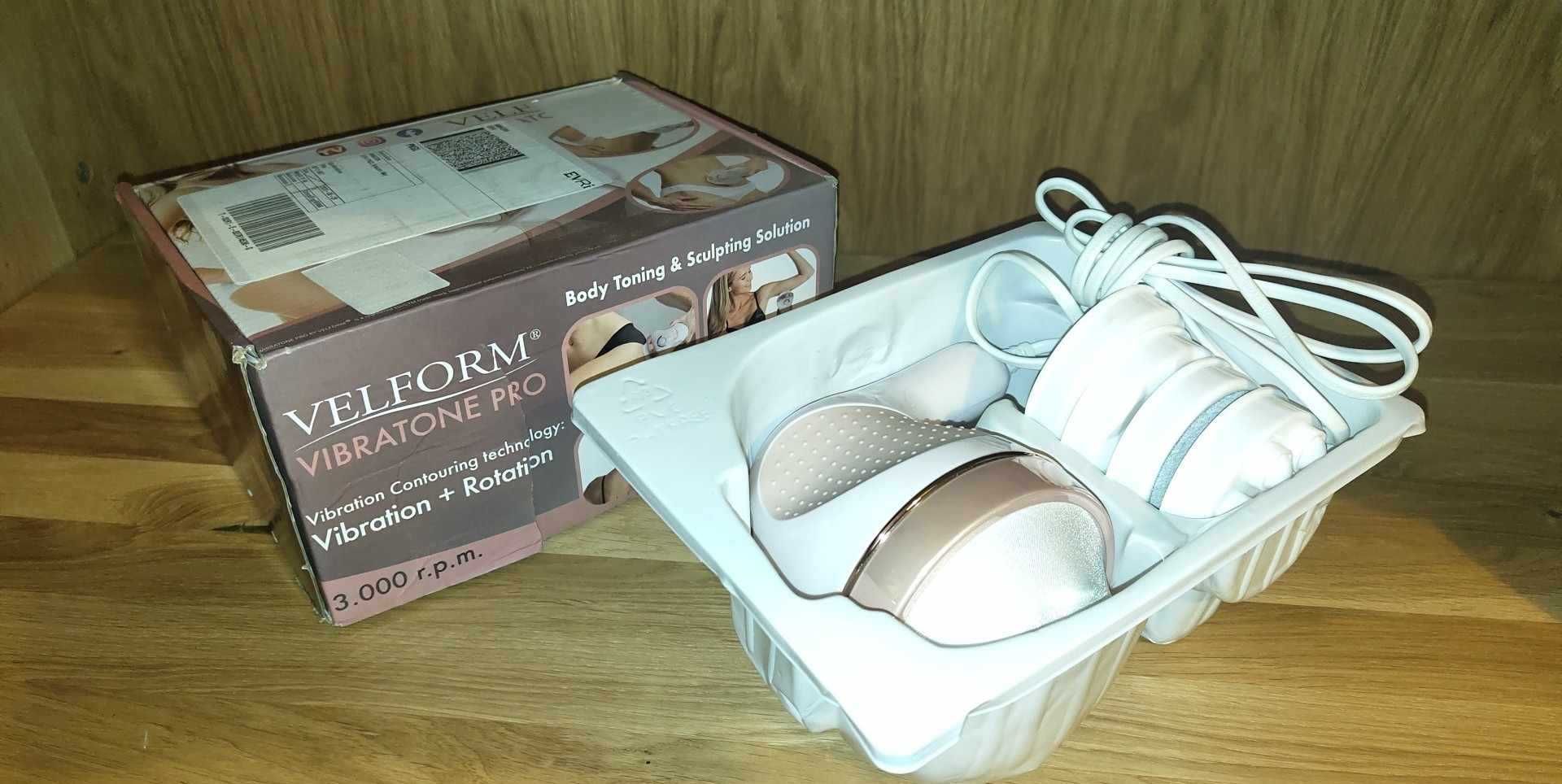 Masażer antycellulitowy, wibracyjny, modelujący, Velform Vibratone Pro