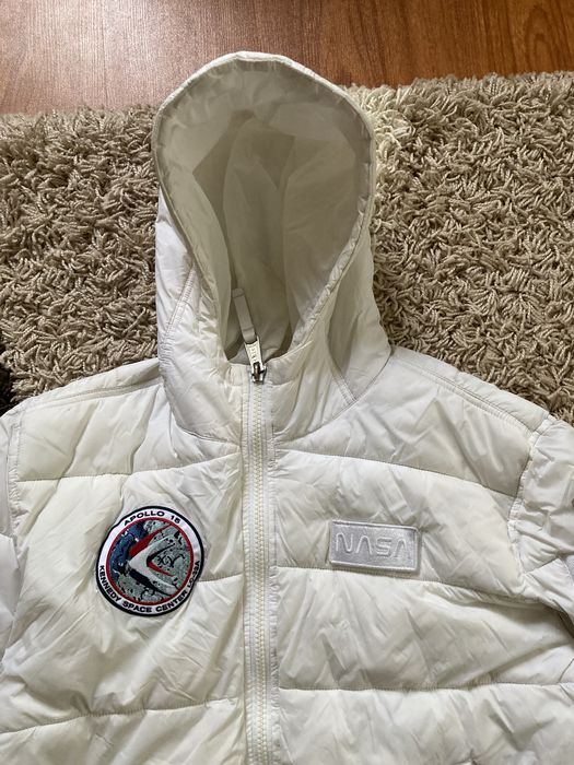 Пуховик бомбер Alpha industries NASA